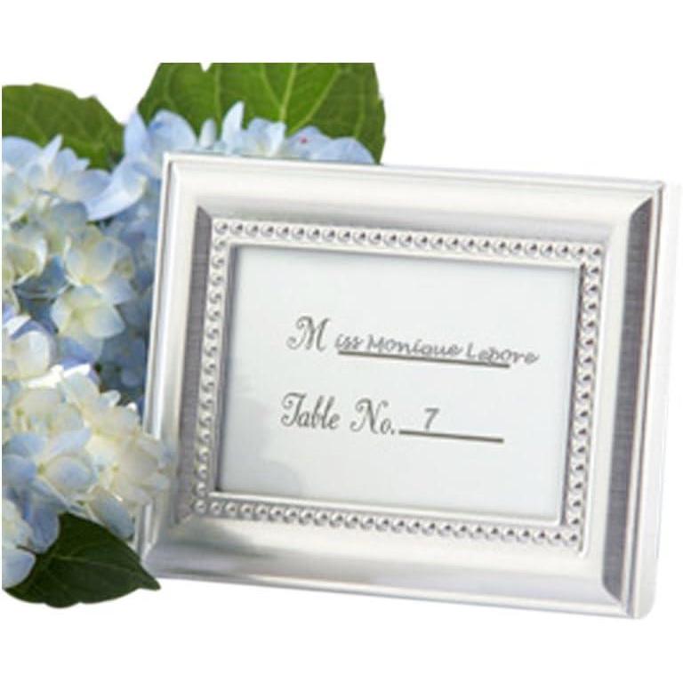 imageBeautifully Beaded Photo FramePlaceholder As seen in the hit movie 27 DressesSilver