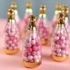 imageKate Aspen 18187GD Metallic Champagne Bottle Container Set of 12 DIY Favor One Size Clear GoldSmall