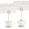 imageKate Aspen Place Card Holders Tea Time Whimsy Teapot and Teacup Place Cards Included Set of 6Pink