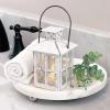 5 inch White Decorative Lantern