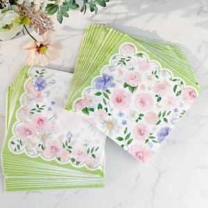 Kate Aspen 9 in. Premium Paper (Assorted Set of 16) Tea Party Decorations, One Size, 9 Inch Plates(Napkins)