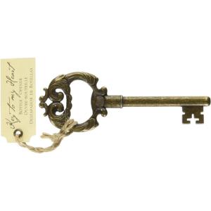 Kate Aspen Let’s Go On an Adventure Bicycle Bottle Opener(“Key to My Heart” (Antique))