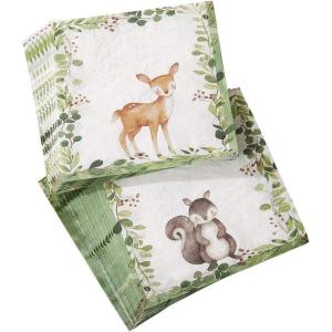 Kate Aspen Woodland Baby Shower Decorative Paper Napkins, Thick Decorative Dinner Napkins, Luncheon Serveware, 2 ply, 30 Count (Pack of 1)(Woodland)