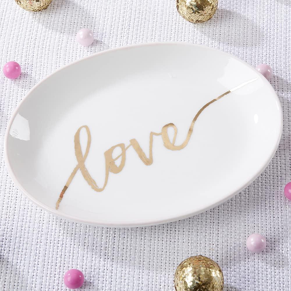 imageKate Aspen Love Trinket Dish ivory