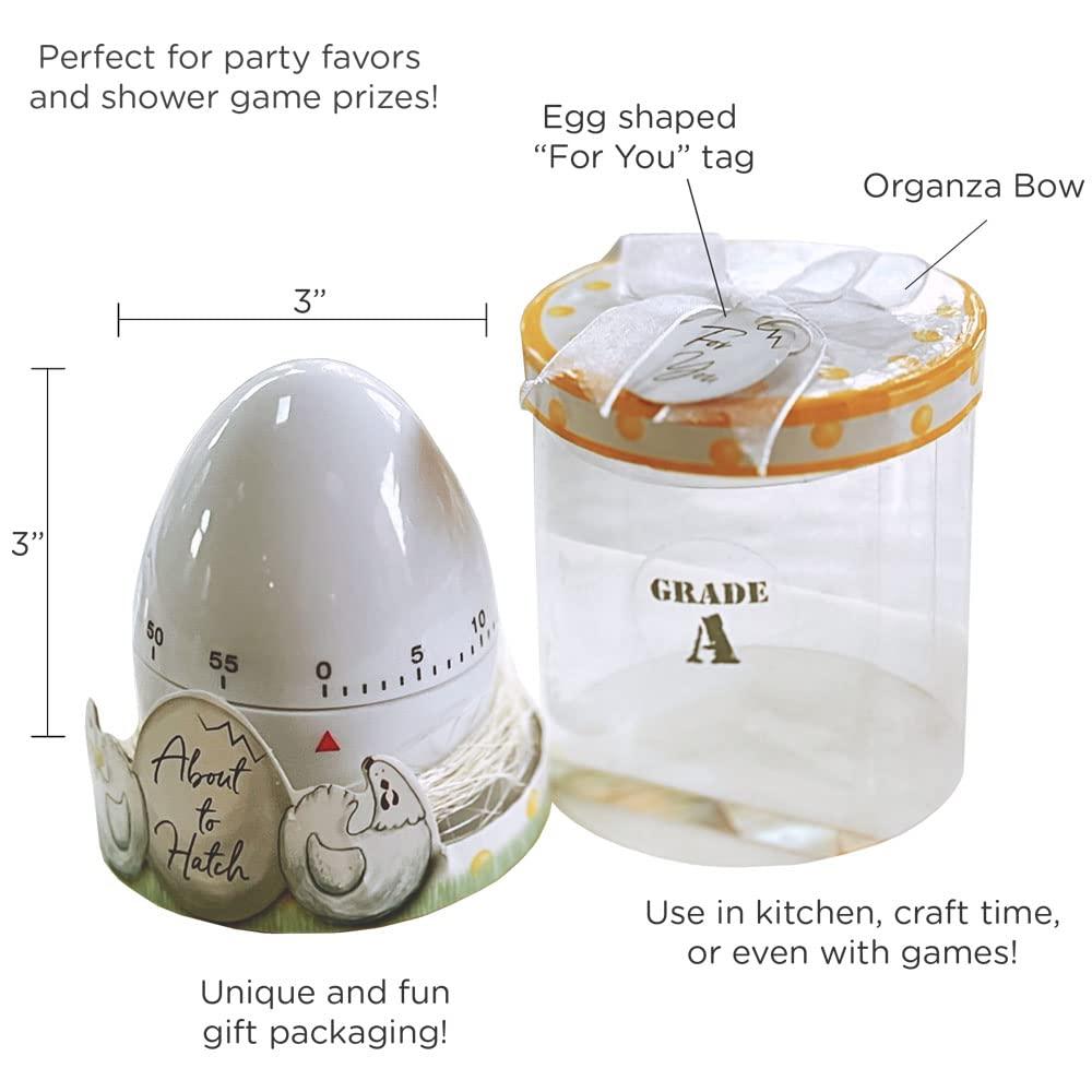 imageKate Aspen About to Hatch Kitchen Egg Timer in Showcase Gift Box White 18216NA 1 Count Pack of 1