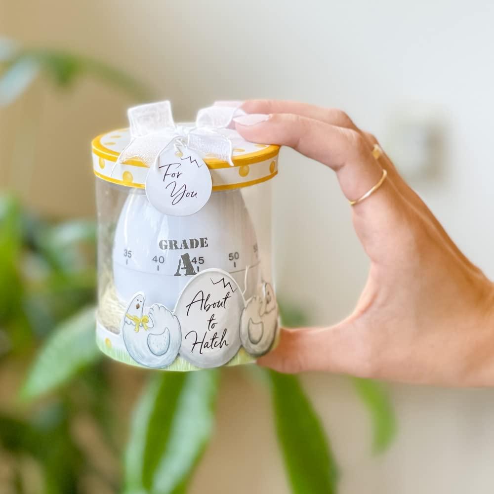 imageKate Aspen About to Hatch Kitchen Egg Timer in Showcase Gift Box White 18216NA 1 Count Pack of 1