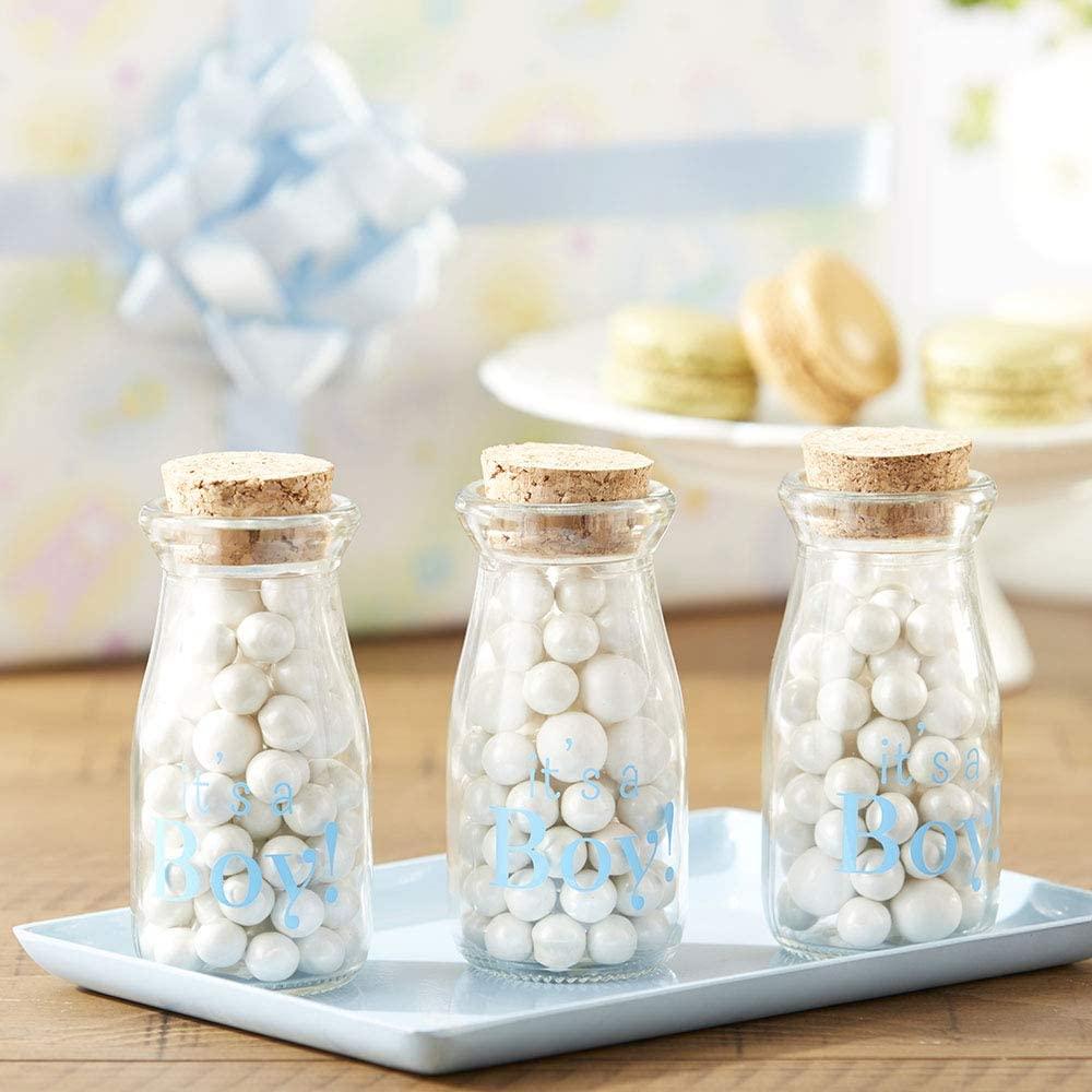 imageKate Aspen Printed 38 oz Vintage Milk Bottle Favor Jar Its a Girl Set of 12 Updated Graphics Its A Girl Pink 2 27196NAGIRLIts a Boy 24PCS