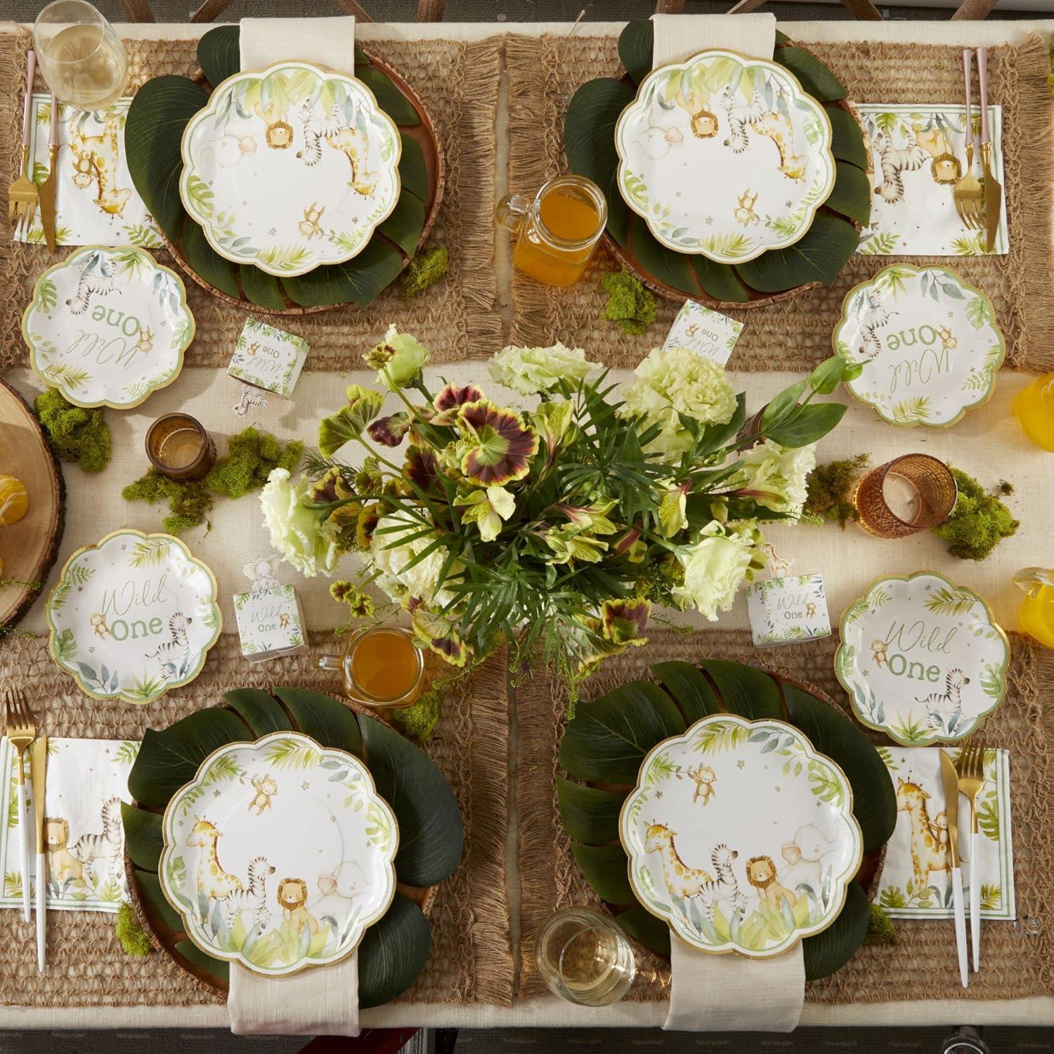 imageKate Aspen Set of 24 Woodland Baby Shower One Size Pink Favor BoxesSafari