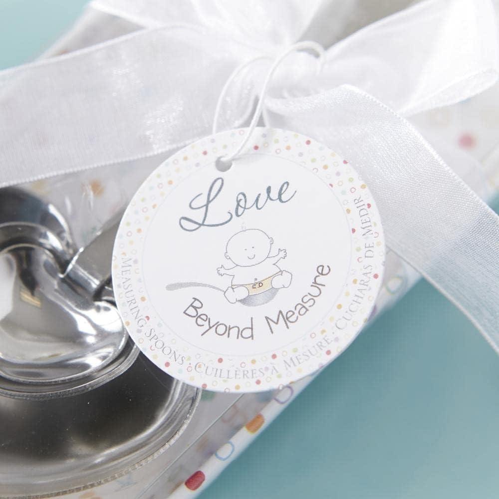 imageKate Aspen quotLove Beyond Measurequot StainlessSteel Heart Shaped Measuring Spoons Set Baby Shower Favors with Cute Sayings Baby Shower Game Winners Guest Prizes Pack of 4 Silver24