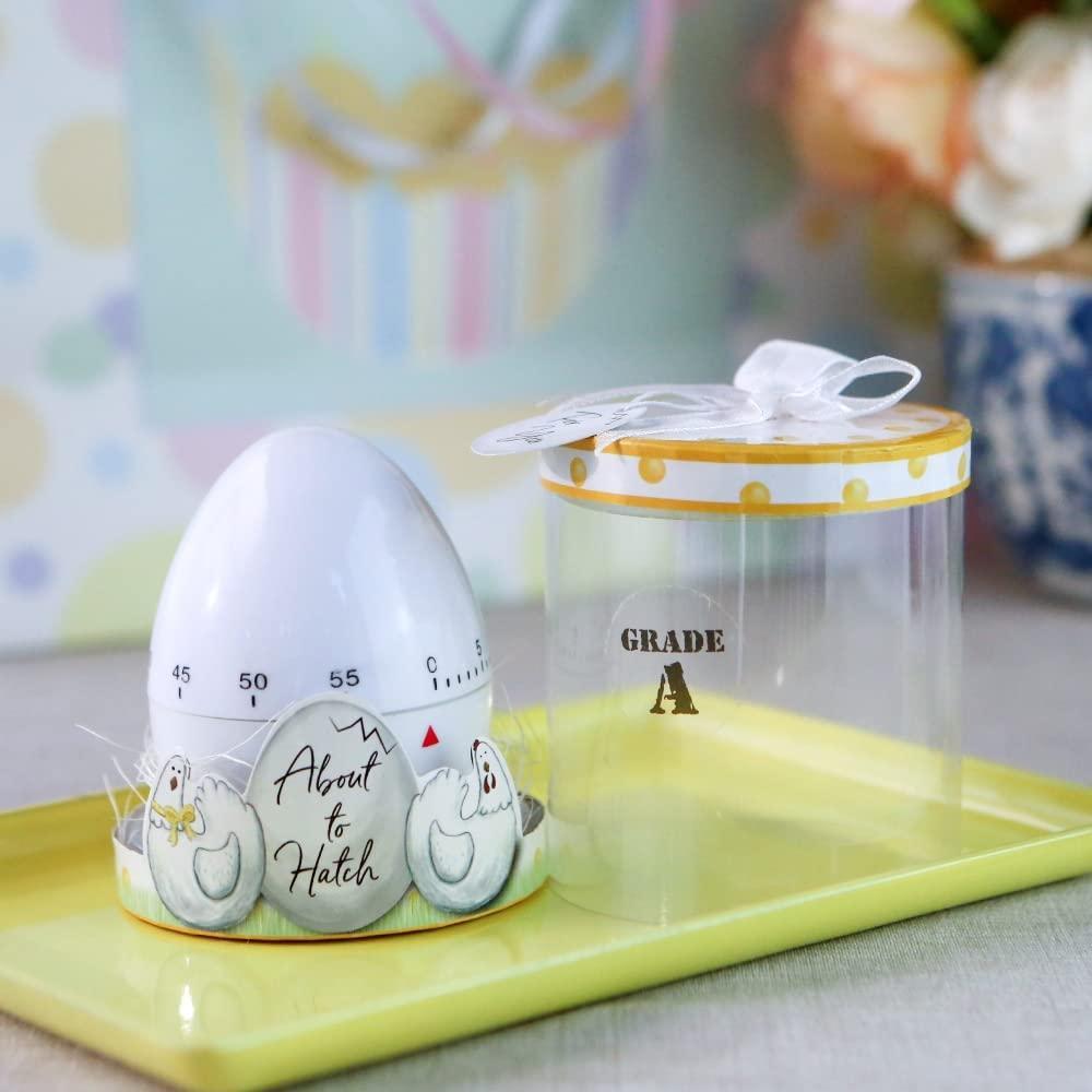 imageKate Aspen About to Hatch Kitchen Egg Timer in Showcase Gift Box White 18216NA 1 Count Pack of 1