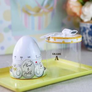 Kate Aspen About to Hatch Kitchen Egg Timer in Showcase Gift Box, White (18216NA), 1 Count (Pack of 1)