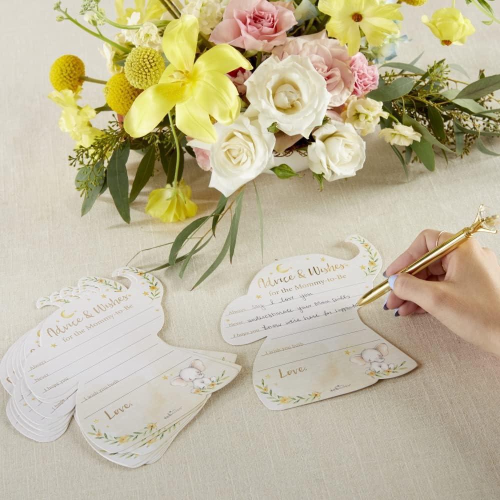 imageKate Aspen Elephant Baby Shower 7 in Premium Decorative Paper Plates 350 GSM weight Set of 16 Party SuppliesOne Size