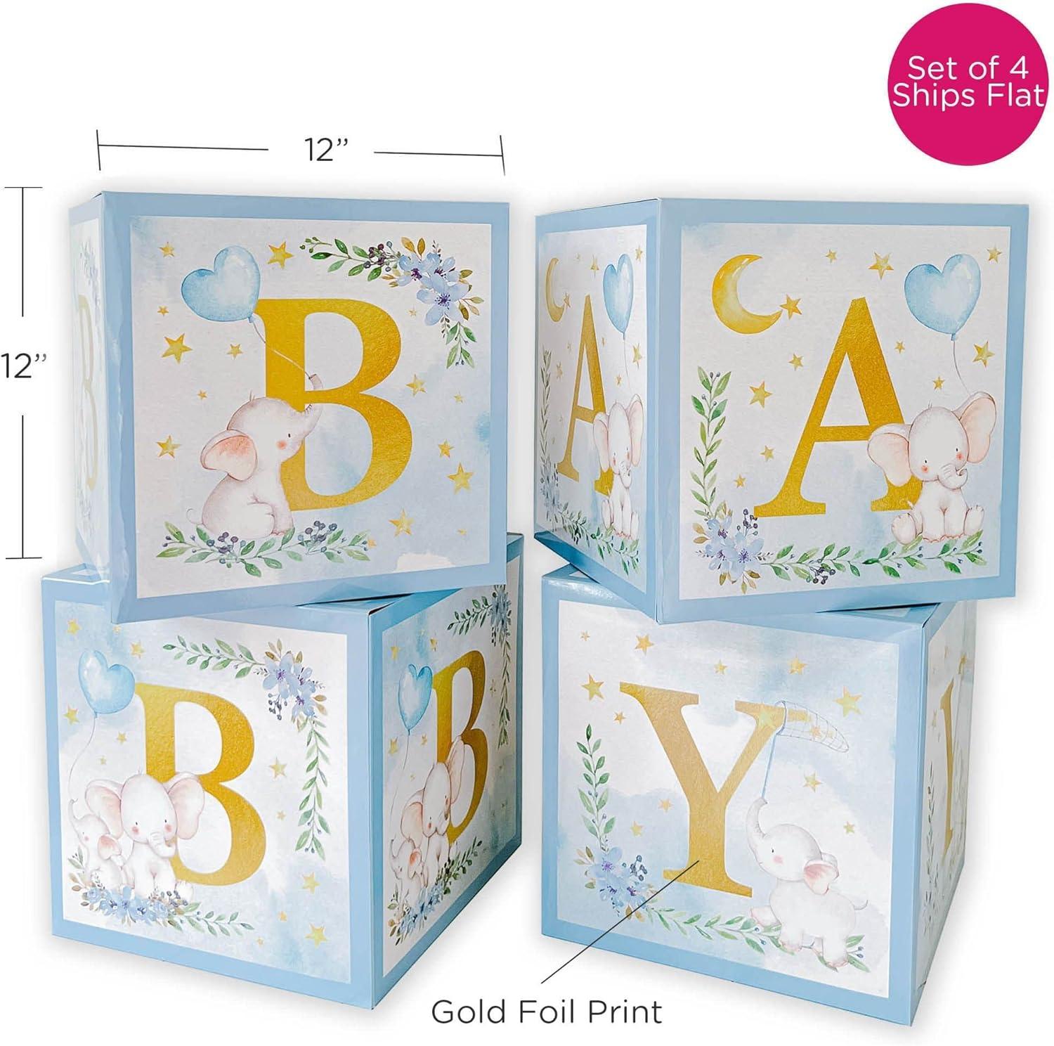 imageKate Aspen Elephant Baby Shower 7 in Premium Decorative Paper Plates 350 GSM weight Set of 16 Party SuppliesOne Size