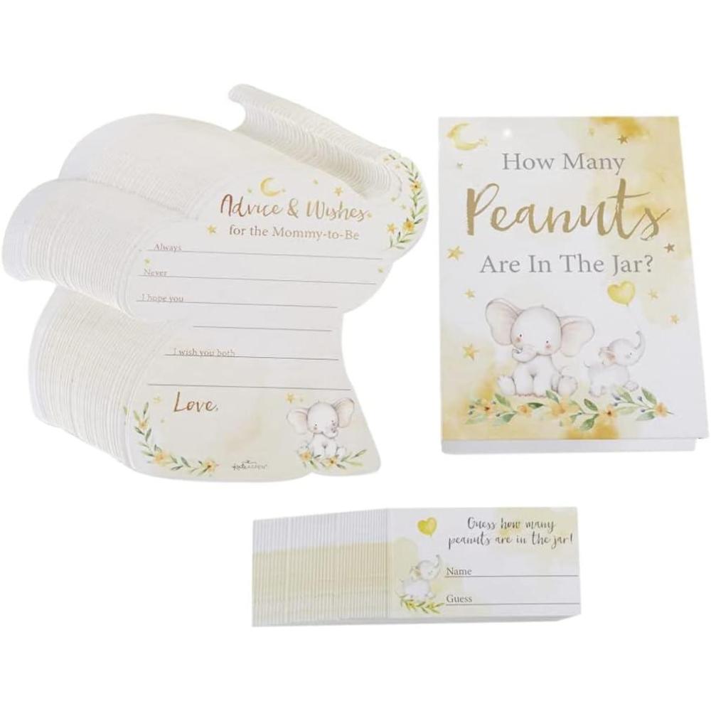 imageKate Aspen Elephant Baby Shower 7 in Premium Decorative Paper Plates 350 GSM weight Set of 16 Party SuppliesOne Size